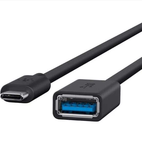 Belkin Connect USB Type C(M) to USB Type A (F) Adapter - كيبل