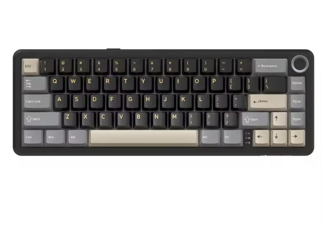 Attack Shark X66 Wireless Mechanical Gaming Keyboard RGB 3 Mode – Black - كايبورد قيمينغ وايرلس