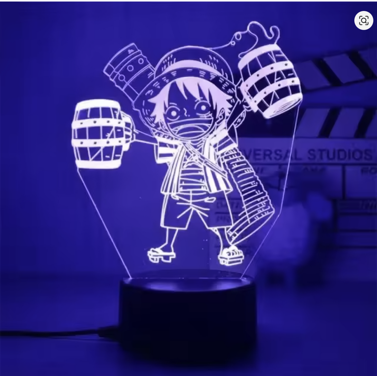 One Piece Figure 3D LED Night Light Luffy Figure Toys Table Lamp - مجسم انمي ثلاثي الابعاد