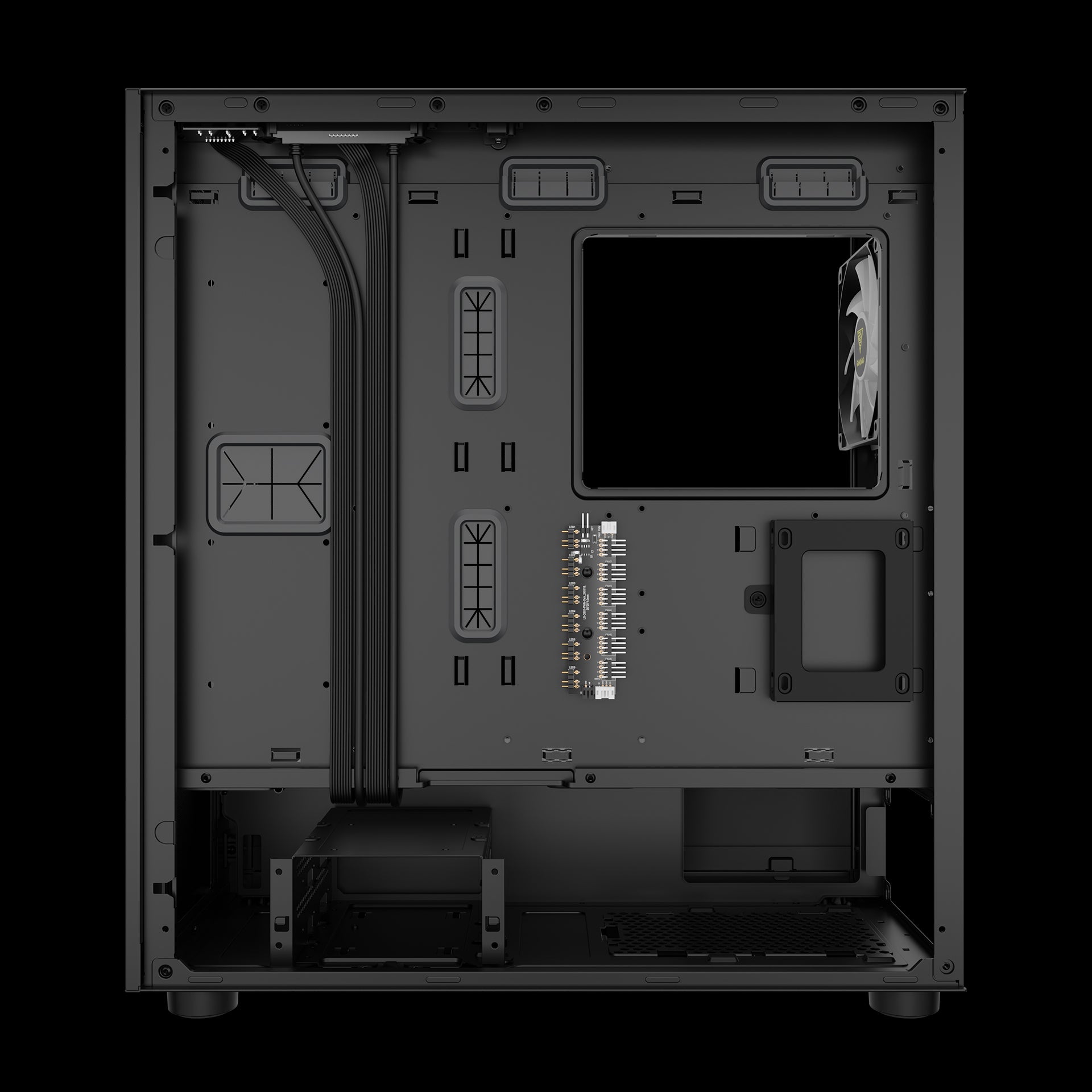 GAMDIAS TALOS M3 MESH - BLACK CASE - كيس أسود