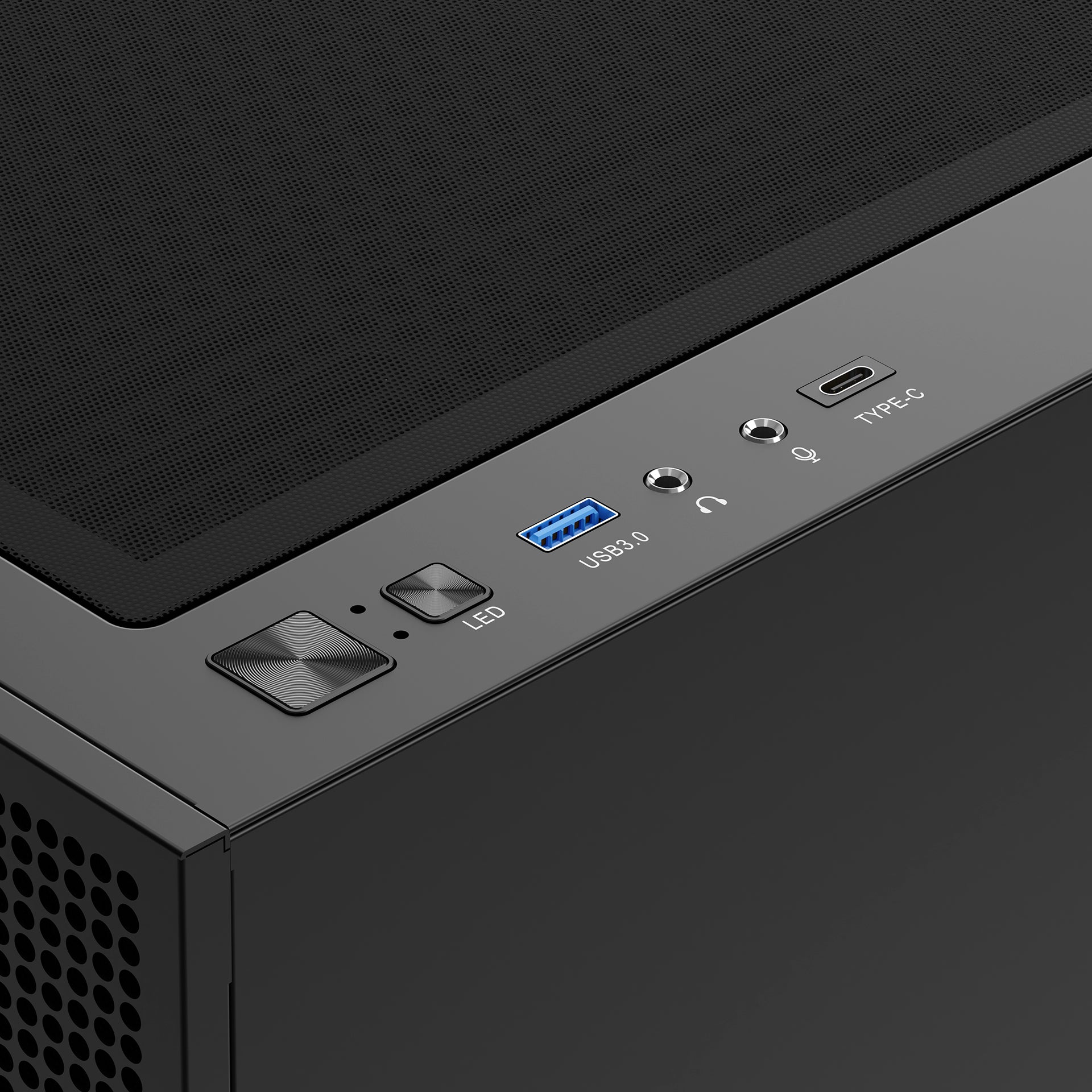 GAMDIAS TALOS M3 MESH - BLACK CASE - كيس أسود