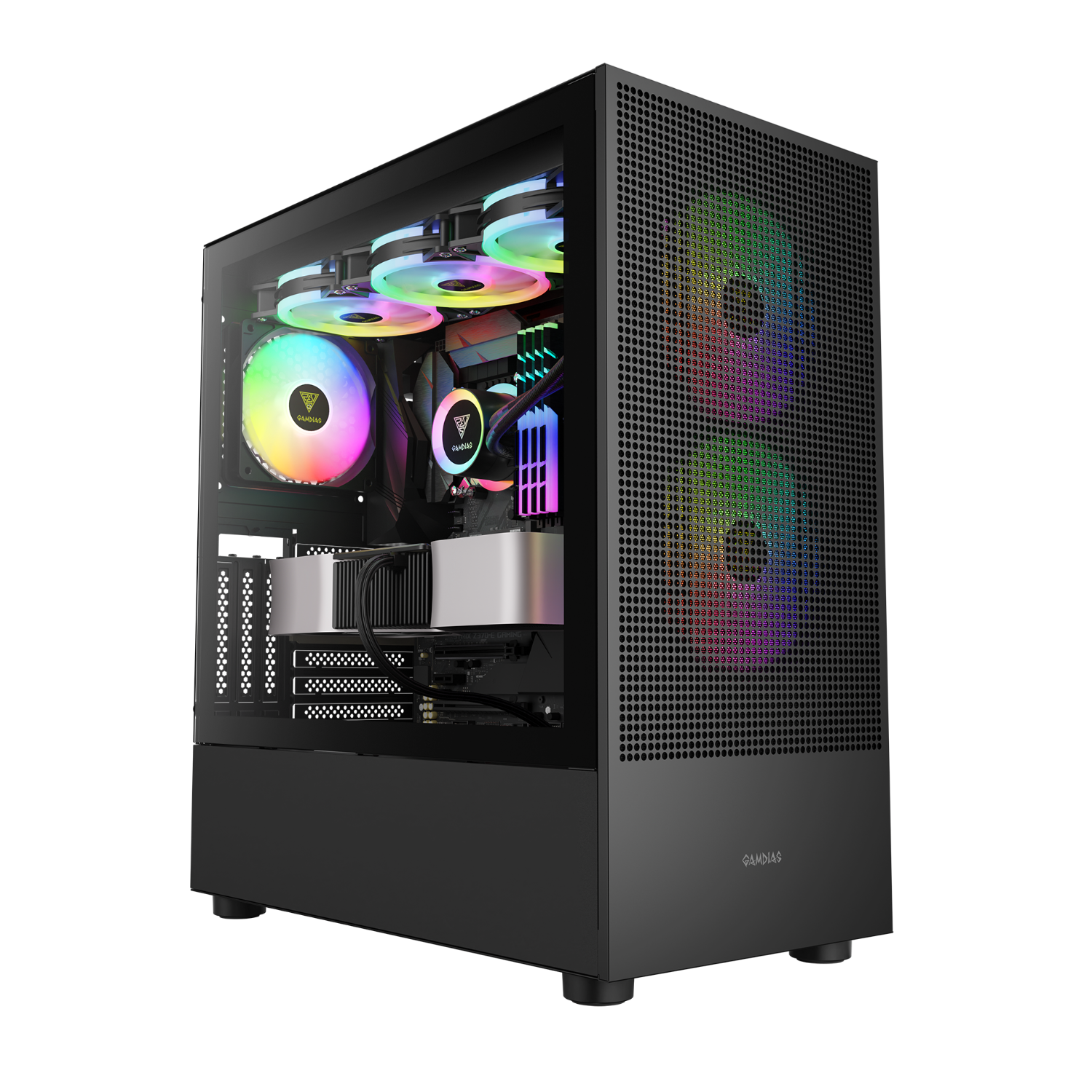 GAMDIAS TALOS M3 MESH - BLACK CASE - كيس أسود