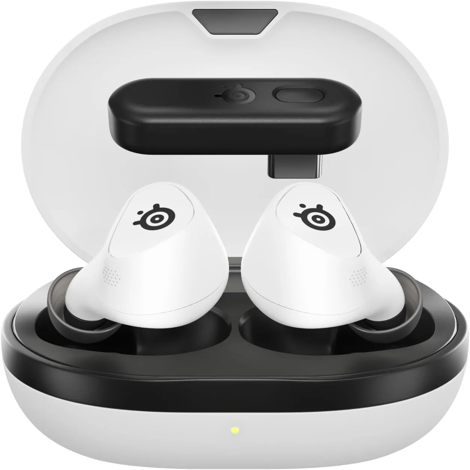 SteelSeries Arctis GameBuds for PlayStation Wireless Gaming Earbuds White - سماعات بلوتوث SteelSeries Arctis GameBuds for PlayStation Wireless Gaming Earbuds White - سماعات بلوتوث