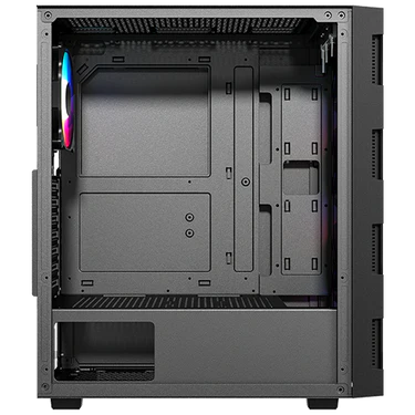 Twisted Minds Titan Glass Mid Tower Gaming Case - black - كيس