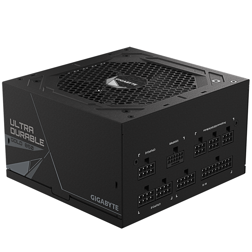 GIGABYTE UD850GM PG5 850W 80 Plus Gold, ATX3.0 Fully Modular Power Supply Black - مزود طاقة