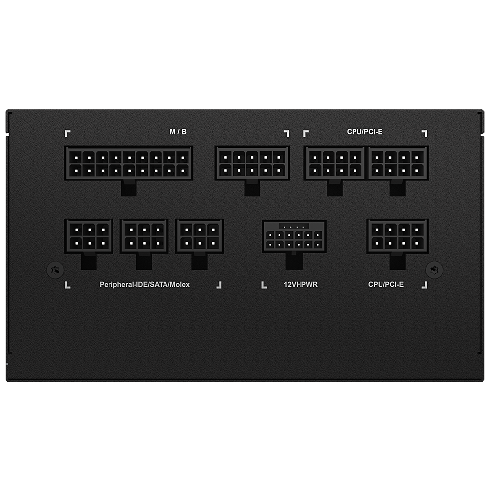 GIGABYTE UD850GM PG5 850W 80 Plus Gold, ATX3.0 Fully Modular Power Supply Black - مزود طاقة