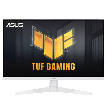 شاشة ألعاب ASUS TUF Gaming VG279Q3A-W - 27 بوصة، FHD (1920x1080)، 180 هرتز، IPS سريع، ELMB Sync، 1 مللي ثانية (GTG)، FreeSync Premium™، G-Sync Variable Overdrive، 99% sRGB - أبيض - شاشه بيضاء