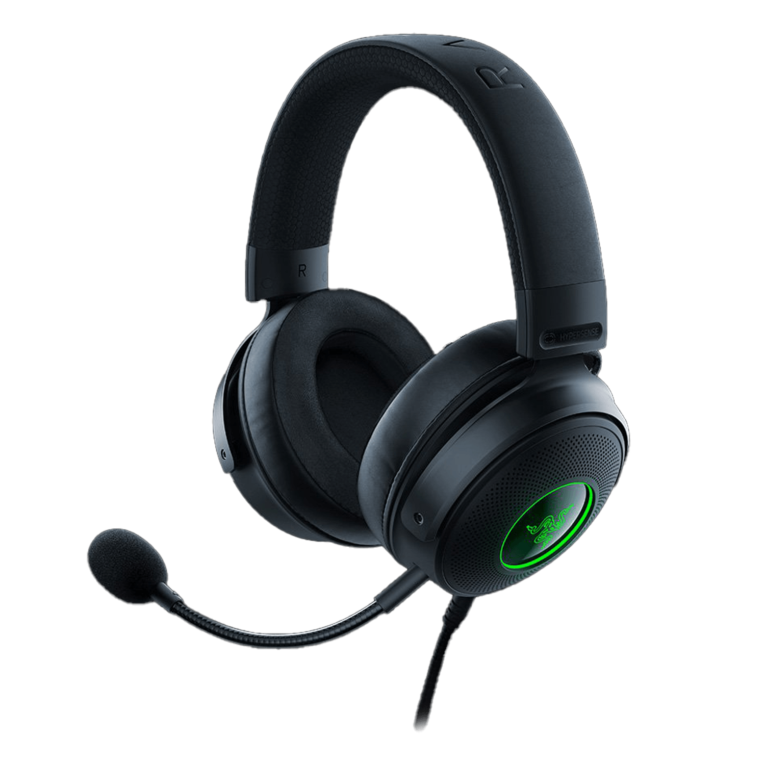 Razer Kraken V3 HyperSense Gaming Headset - Black - سماعة Razer Kraken V3 HyperSense Gaming Headset - Black - سماعة
