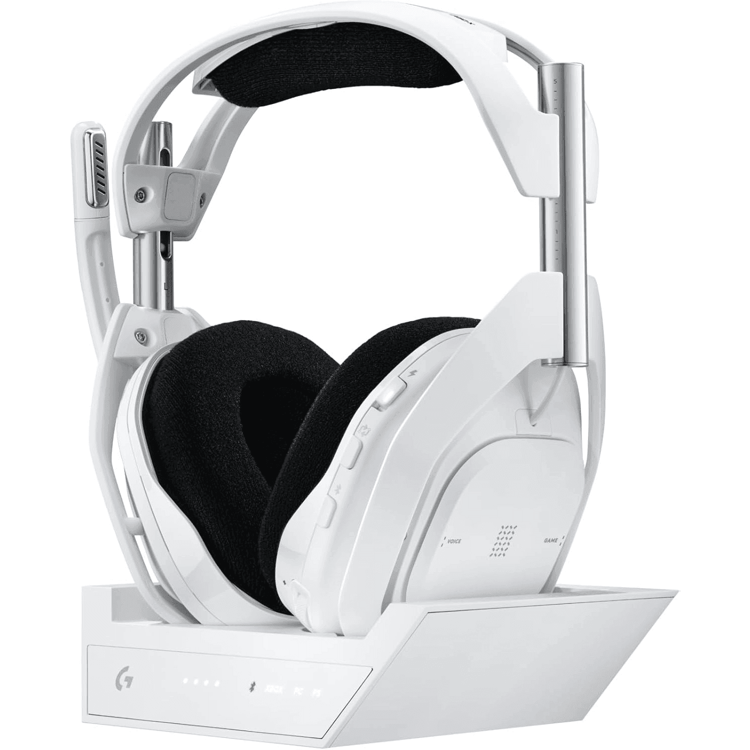 ASTRO A50 X LIGHTSPEED Wireless Gaming Headset + Base Station - White - سماعات احترافية ASTRO A50 X LIGHTSPEED Wireless Gaming Headset + Base Station - White - سماعات احترافية