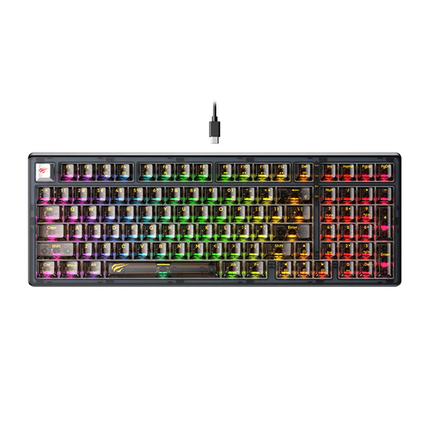 HAVIT KB875L RGB Backlit Mechanical Gaming Keyboard - كيبورد