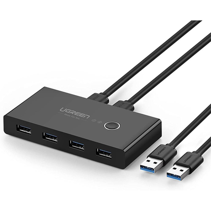 UGREEN 2-IN-4 OUT USB 3.0 SHARING SWITCH BOX - موزع يو أس بي