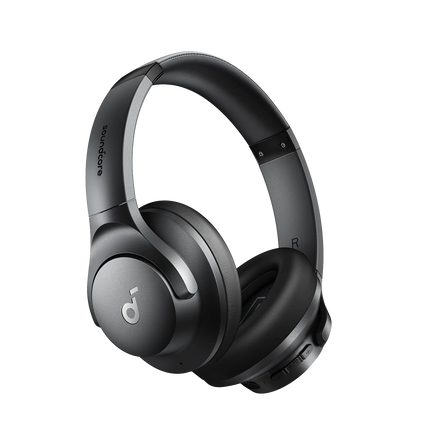 ANKER  Soundcore Q20i Hybrid Active Noise Cancelling Wireless Headphones Black - سماعات لا سلكية سوداء