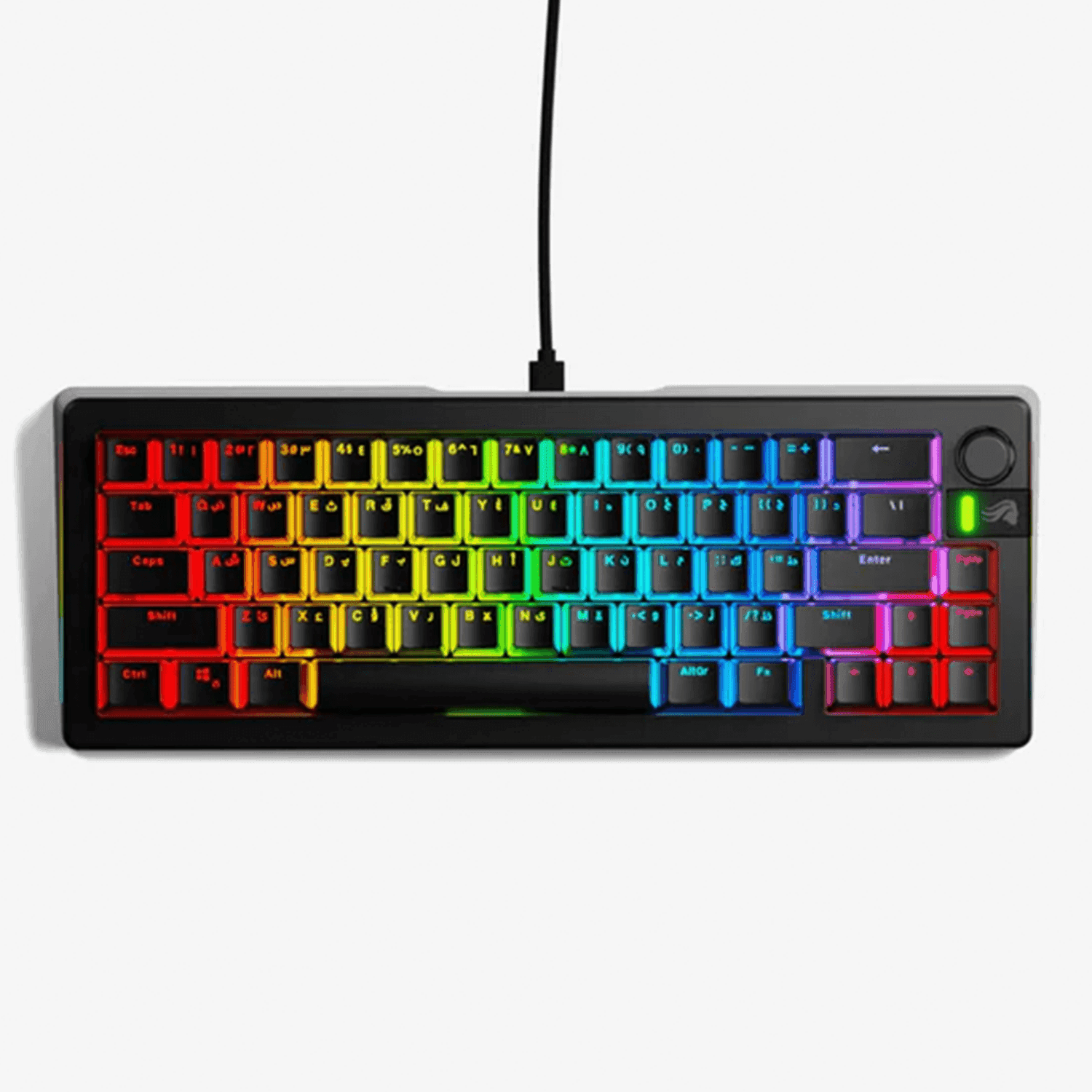 Glorious GMMK 3 75% Prebuilt Wired Keyboard Black - Arabic - كيبورد ممتاز Glorious GMMK 3 75% Prebuilt Wired Keyboard Black - Arabic - كيبورد ممتاز
