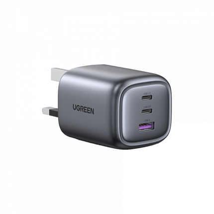 Ugreen Nexode 65W Usb C Wall Charger 3 - Space Grey - شاحن