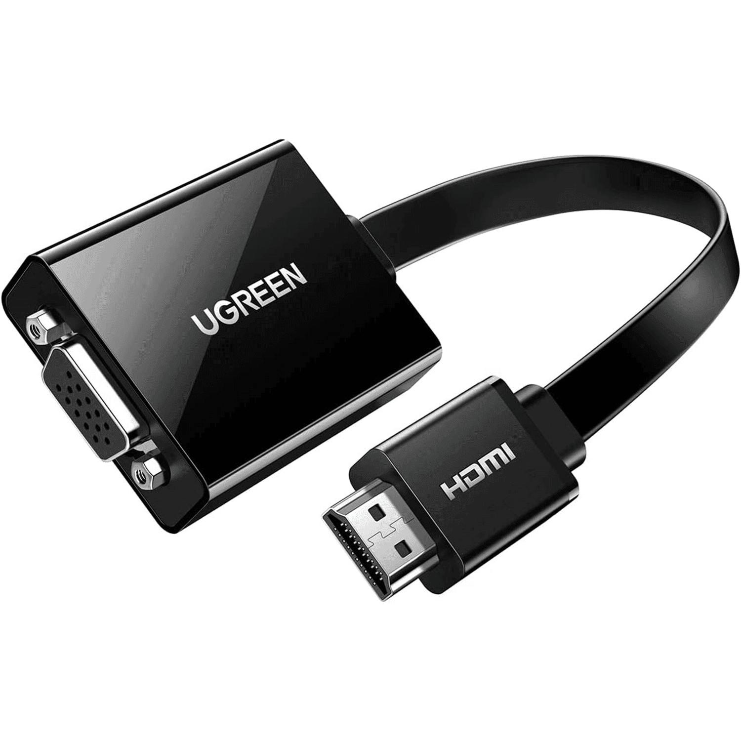 UGREEN HDMI To VGA + 3.5mm Audio With Power Port Converter - كيبل UGREEN HDMI To VGA + 3.5mm Audio With Power Port Converter - كيبل