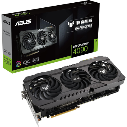 Asus TUF Gaming NVIDIA GeForce RTX 4090 OC 24GB GDDR6X Graphics Card - كرت الشاشة