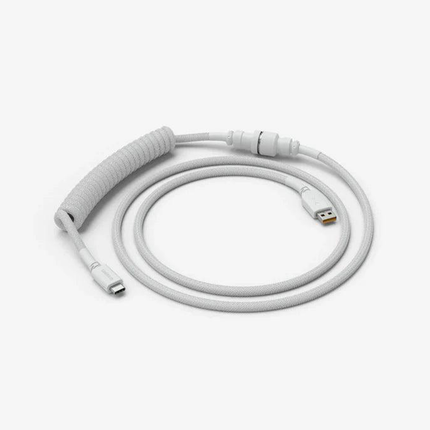 Glorious COILED CABLE GHOST WHITE, USB-CWHITE - كيبل كيبورد 