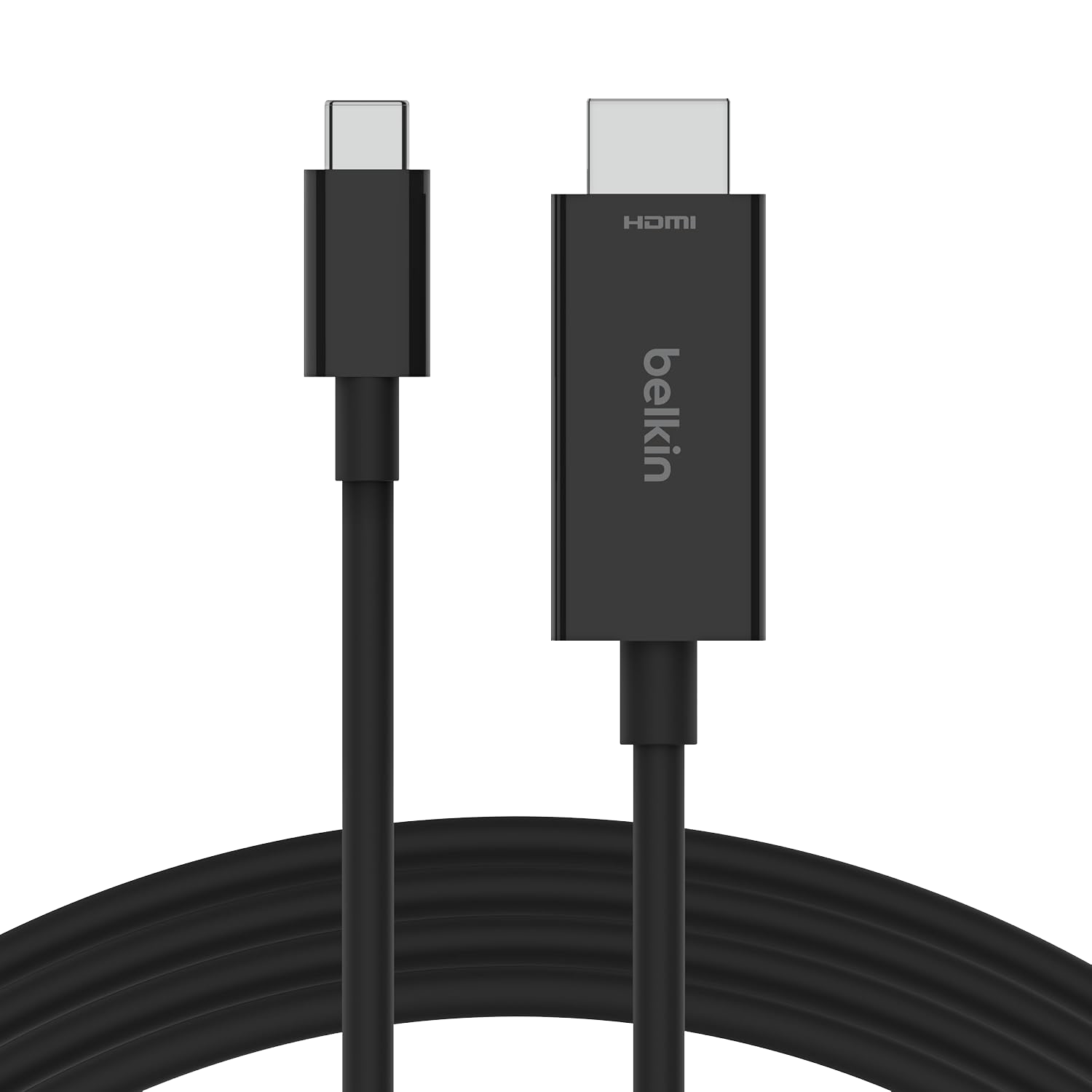Belkin USB Type C to HDMI 2.1 Cable, 6.6FT/2M Cable - كيبل اتش دي ام اي تو تايب سى Belkin USB Type C to HDMI 2.1 Cable, 6.6FT/2M Cable - كيبل اتش دي ام اي تو تايب سى