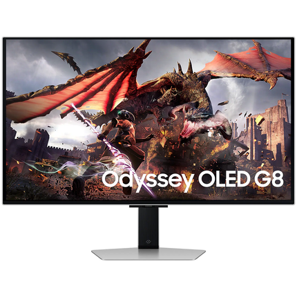 Samsung Odyssey  G8 OLED/ 4K / 32 Inch /  G80SD UHD OLED Gaming Monitor with Smart features 240Hz Refresh Rate -  شاشه اوليد اسطوريه