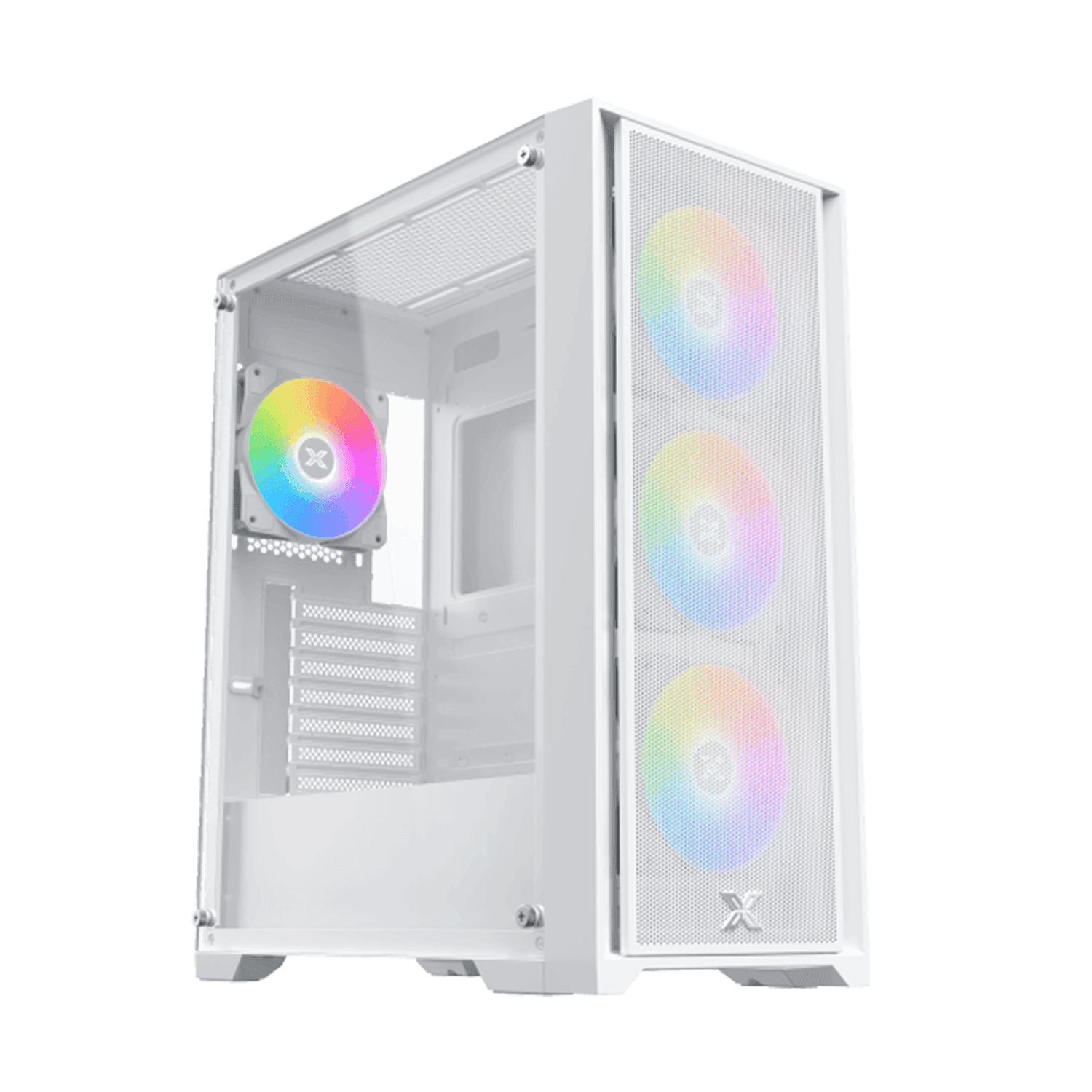 Xigmatek Gaming X II Arctic ATX Gaming case - white - كيس