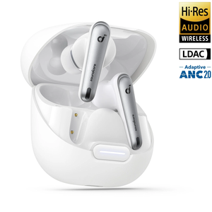 Soundcore By Anker Liberty 4 NC | True-Wireless Noise Cancelling Earbuds - White - سماعات اذن بلوتوث  بيضاء