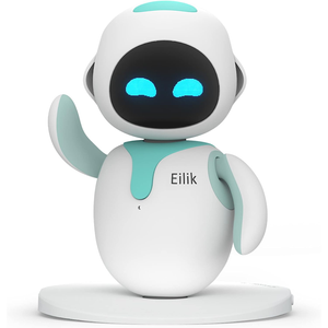 ENERGIZE LAB Eilik - A Desktop Companion Robot With Emotional Intelligence, Your Perfect Interactive Companion At Home Or Workspace (Blue Eilik) - ريبوت ذكي