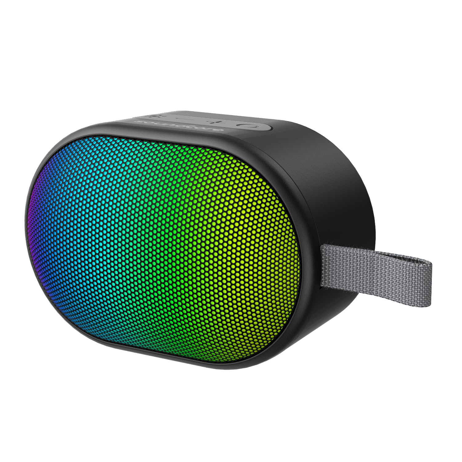 ANKER Soundcore Pyro Mini Portable 6W Bluetooth Speaker, 10 Hrs Playtime, 57mm Driver, Bluetooth 5.3, Black - مكبر صوت بلوتوث أسود ANKER Soundcore Pyro Mini Portable 6W Bluetooth Speaker, 10 Hrs Playtime, 57mm Driver, Bluetooth 5.3, Black - مكبر صوت بلوتوث أسود