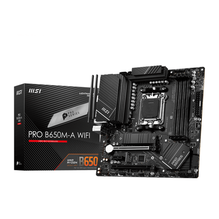 MSI PRO B650M-A WIFI AMD DDR5 Gaming Motherboard - اللوحة الام