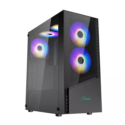 حقيبة XANDER Velox Glass ATX من الزجاج المقوى - أسود - كيس 