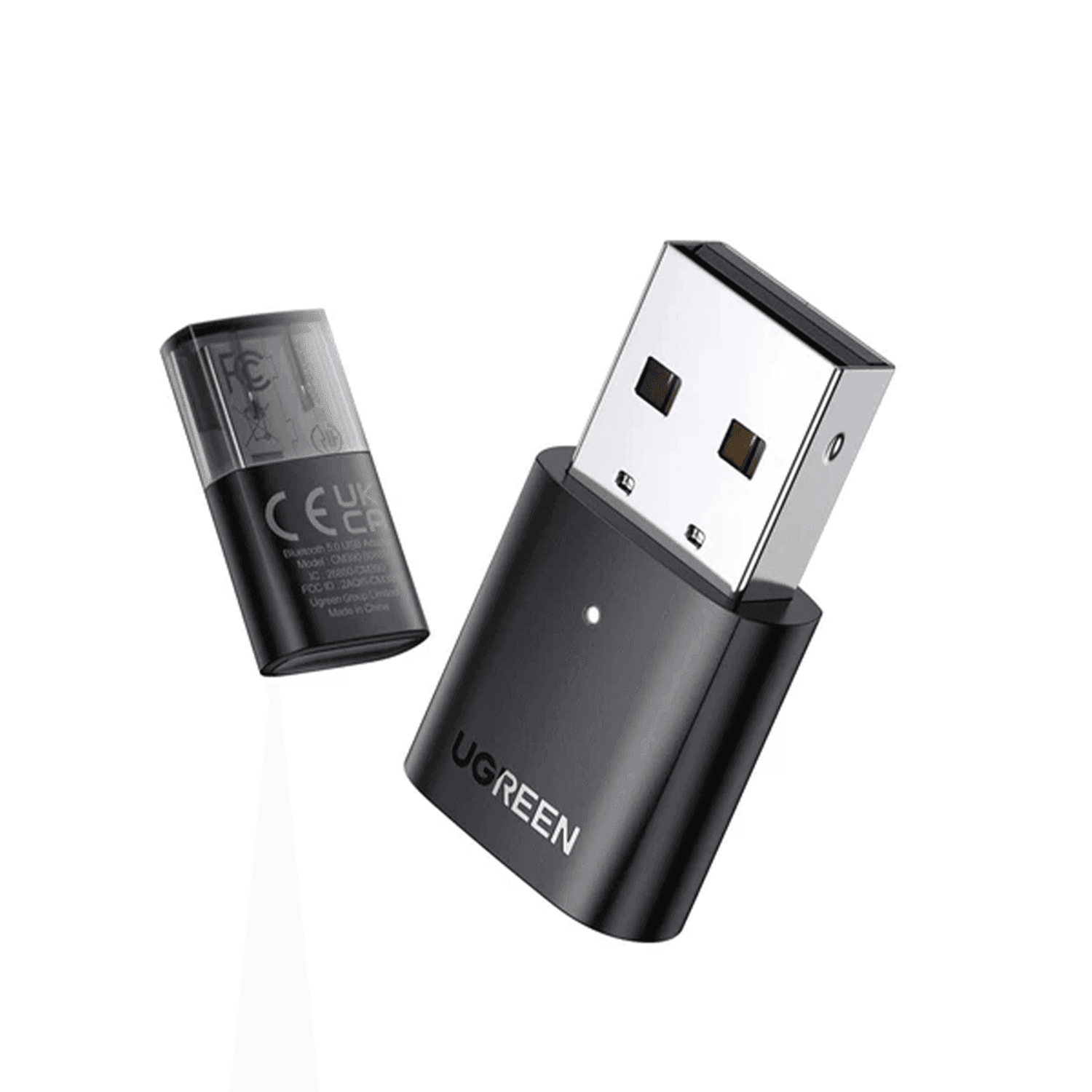 UGREEN USB Bluetooth Adapter for PC, 5.0 Bluetooth Dongle Receiver - بلوتوث UGREEN USB Bluetooth Adapter for PC, 5.0 Bluetooth Dongle Receiver - بلوتوث