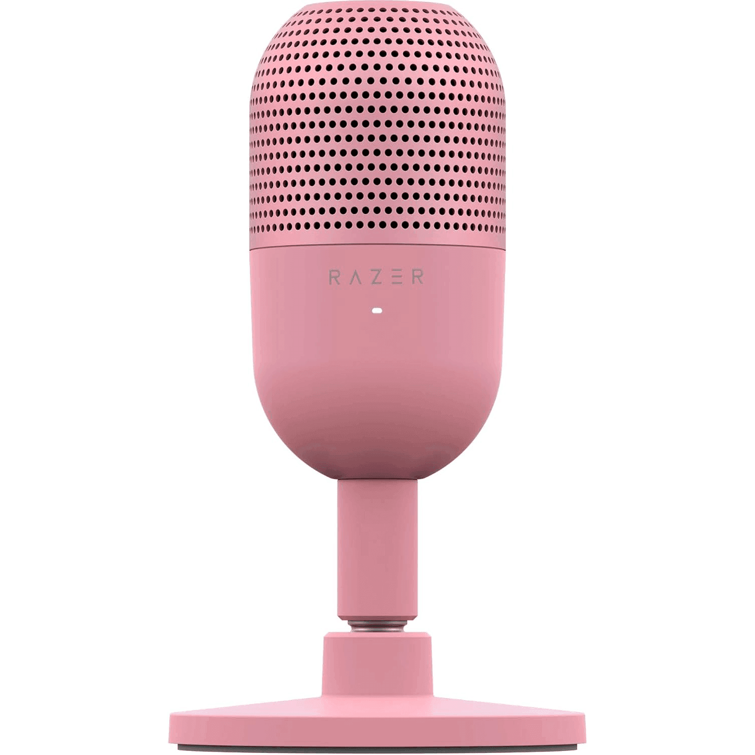 Razer Seiren V3 Mini USB Microphone: Condenser Mic, Supercardioid Pickup Pattern with Tap-to-Mute Sensor - quartz - ميكروفون وردي Razer Seiren V3 Mini USB Microphone: Condenser Mic, Supercardioid Pickup Pattern with Tap-to-Mute Sensor - quartz - ميكروفون وردي