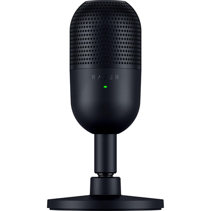 ميكروفون Razer Seiren V3 Mini USB: ميكروفون مكثف، نمط التقاط فائق القلب مع مستشعر كتم الصوت - أسود - ميكروفون 