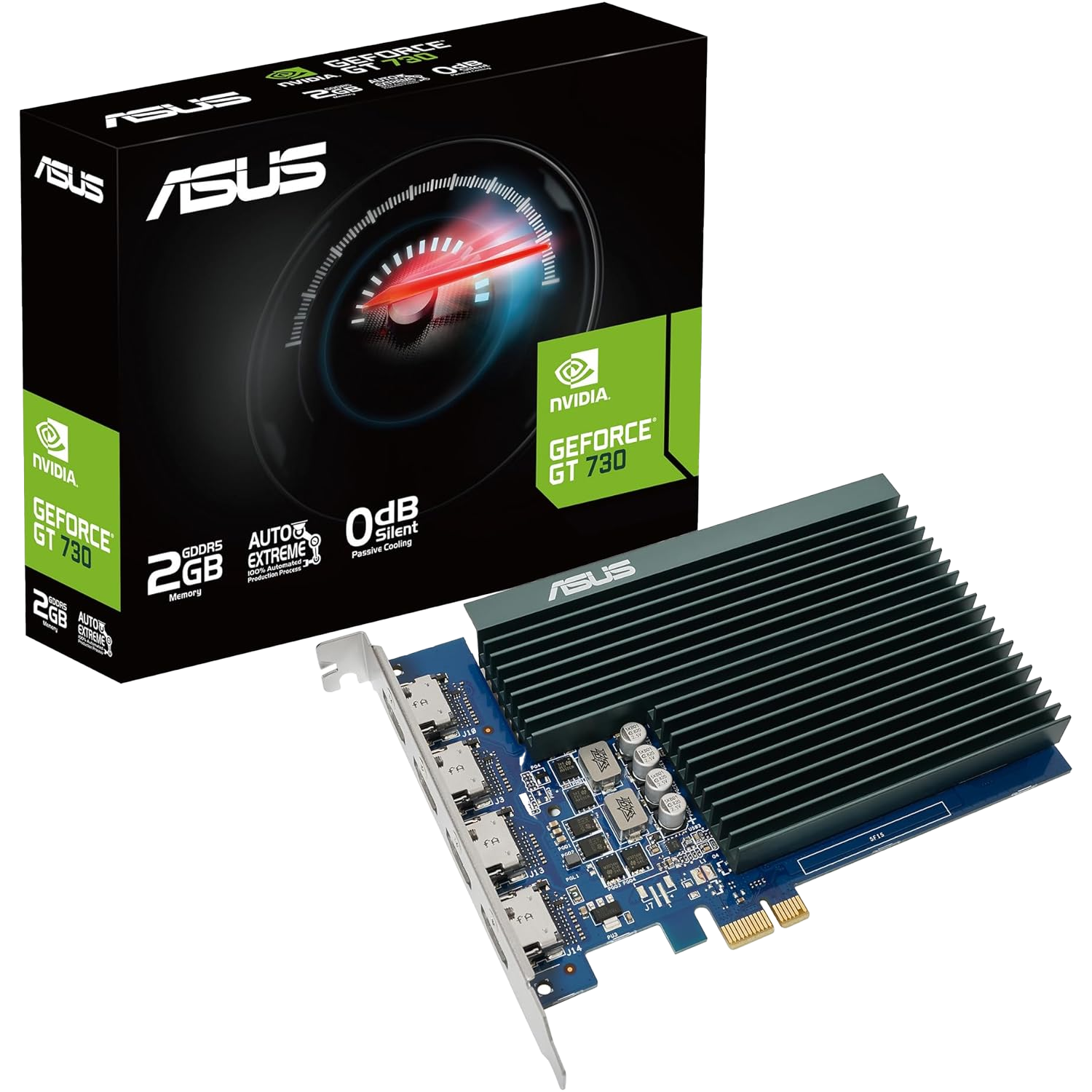 ASUS GeForce GT730-4H-SL-2GB DDR5 Graphics Card - كرت شاشة