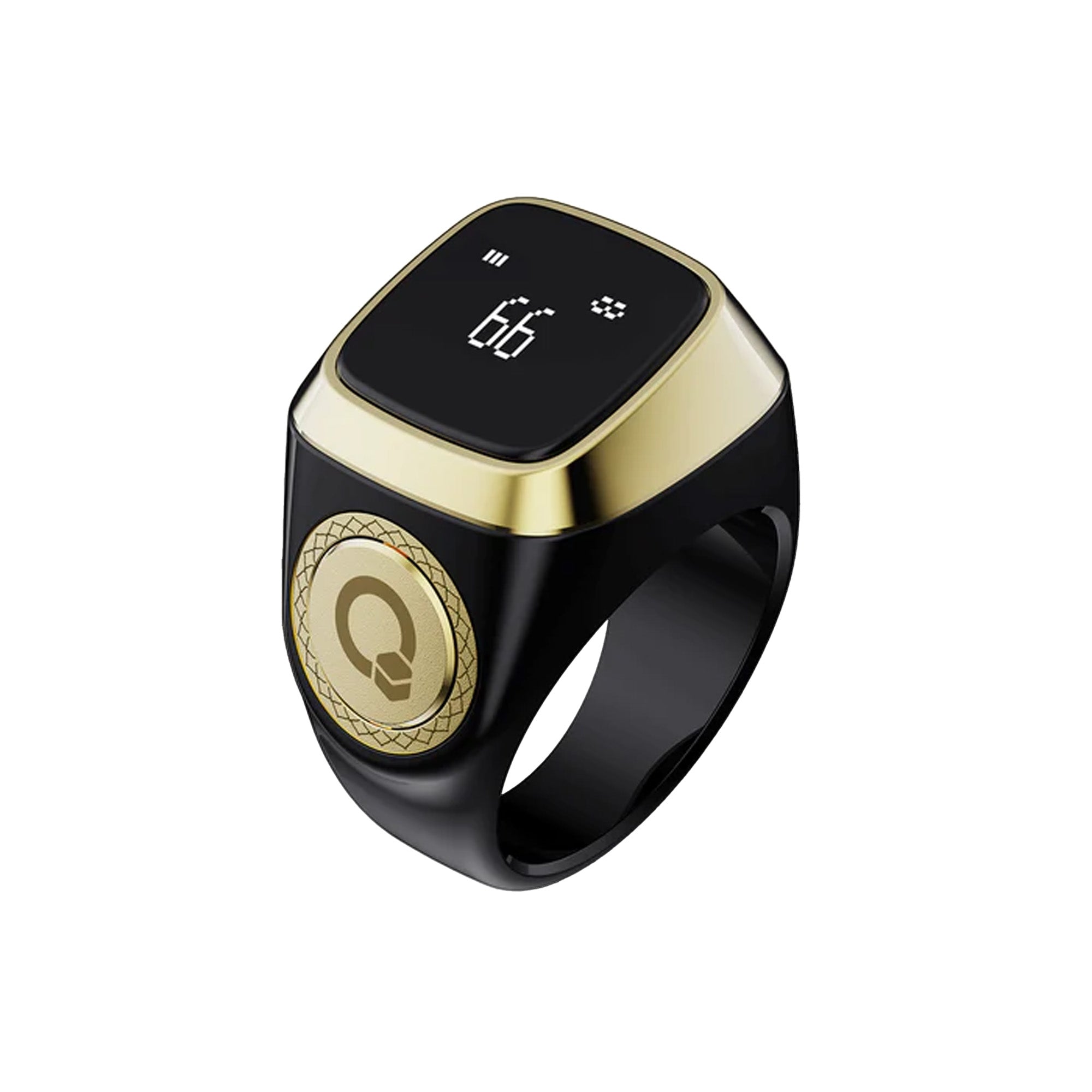 Smart Zikr Ring 20mm Black - خاتم تسبيح