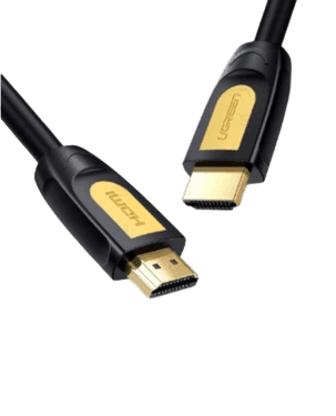 Ugreen HDMI 2.0 4K UHD with Braid Cable - 1m - Black - كيبل اتش دي ام اي Ugreen HDMI 2.0 4K UHD with Braid Cable - 1m - Black - كيبل اتش دي ام اي