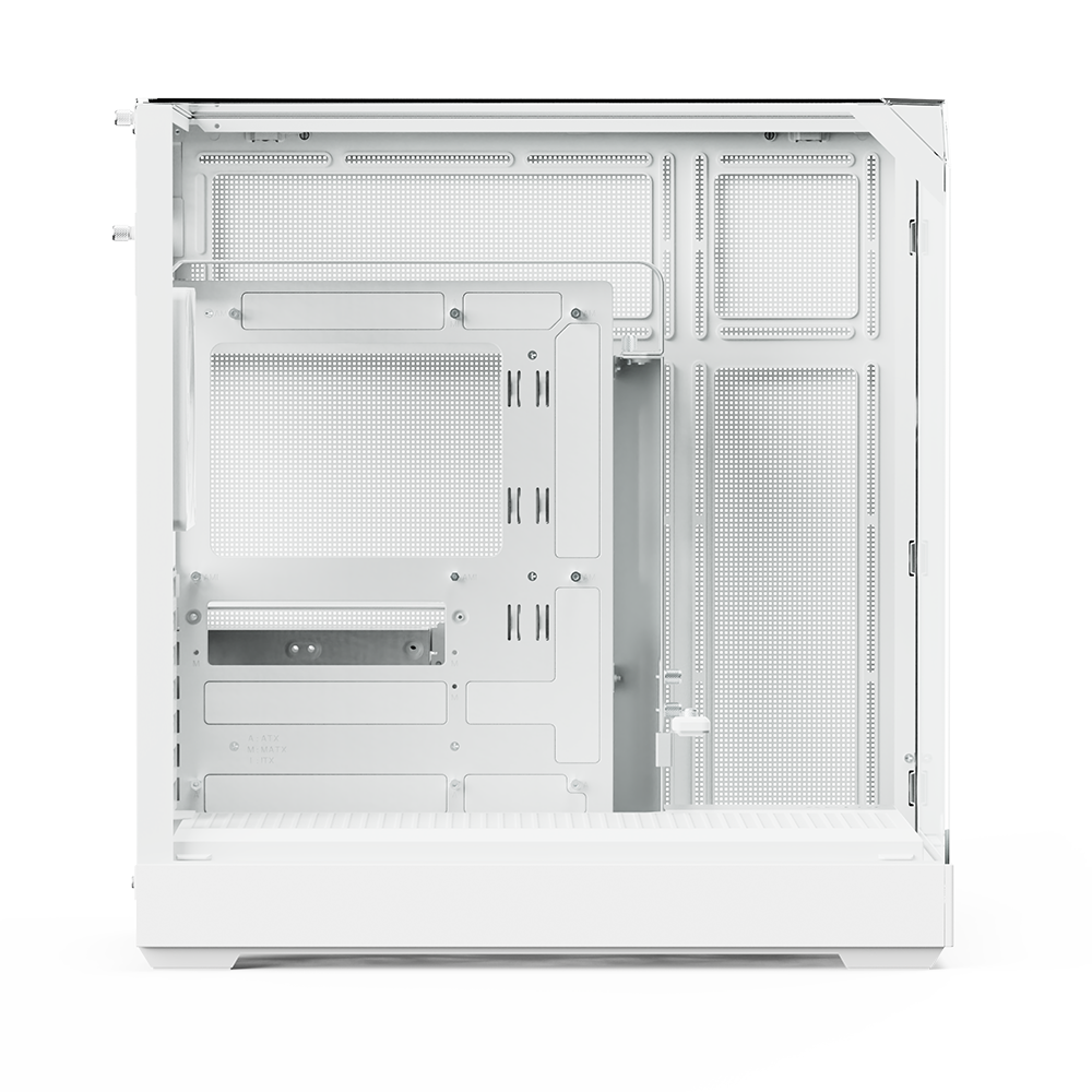 APNX V2 White premium PC case for high-performance systems - كيس أبيض
