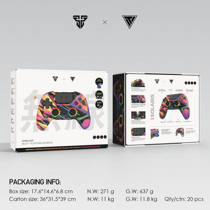 Fantech NOVA PRO WGP14 V2 Controller Wireless Multi-platform Gamepad (SOLARIS) - وحدة تحكم