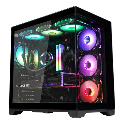 WJCoolman Robin 2 PRO PC Case 7 ARGB Fans Black - كيس