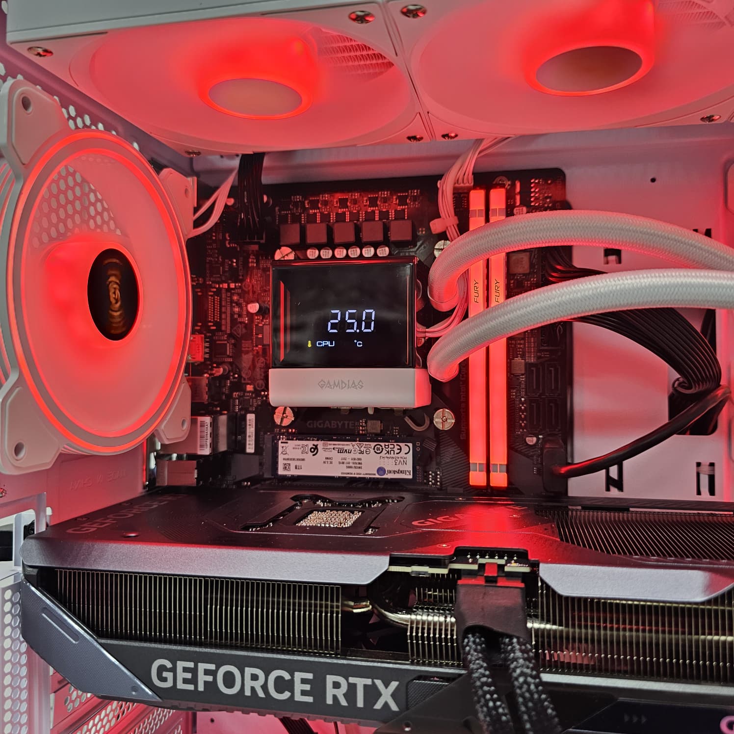 PRO GAMING PC 188 RTX™ 5070 Gaming OC 12GB i7-12700F - بي سي ألعاب ممتاز