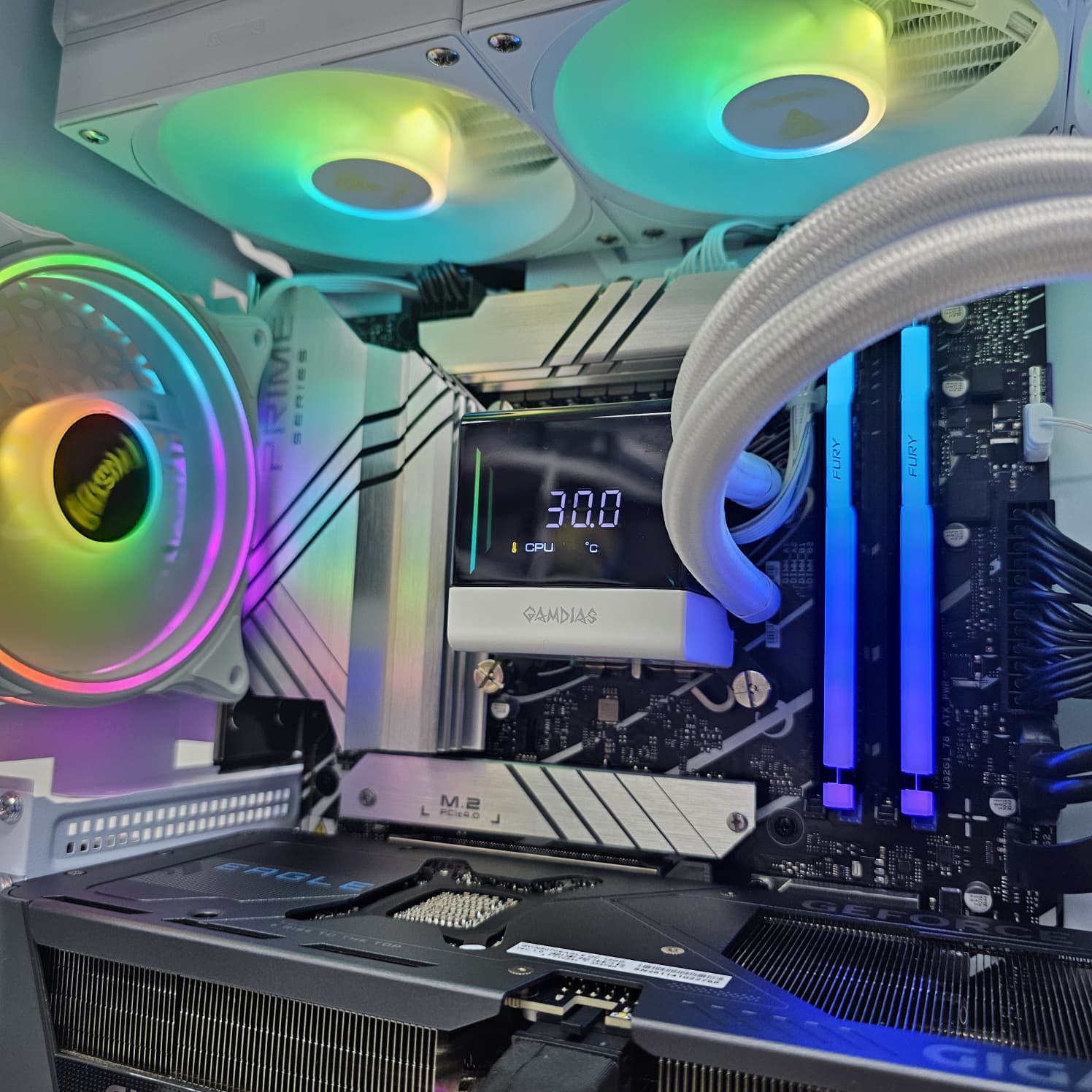 PRO GAMING PC 191 RTX 5070 EAGLE OC SFF 12GB -  i7-12700F - بي سي ألعاب ممتاز