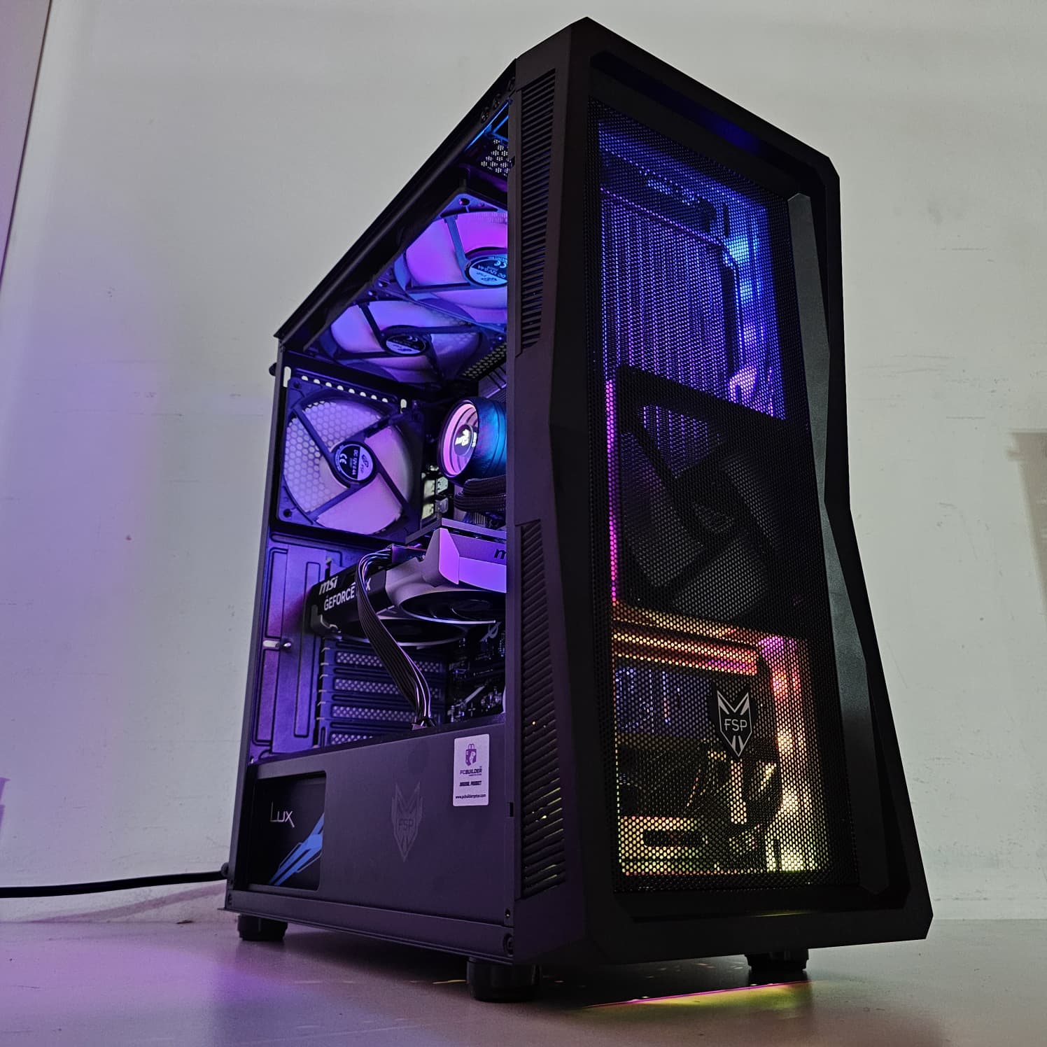 PRO GAMING PC 193 MSI GeForce RTX 5060 8G Ventus 2X OC - Intel Core i5-12400F - بي سي ألعاب ممتاز