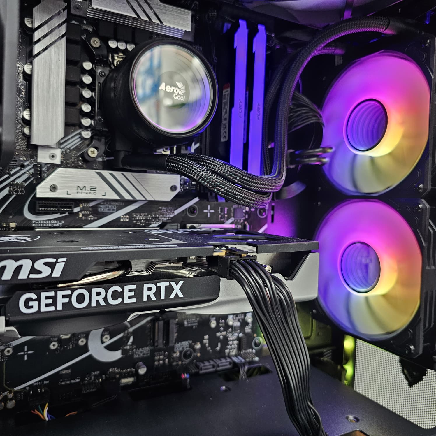 PRO GAMING PC 193 MSI GeForce RTX 5060 8G Ventus 2X OC - Intel Core i5-12400F - بي سي ألعاب ممتاز