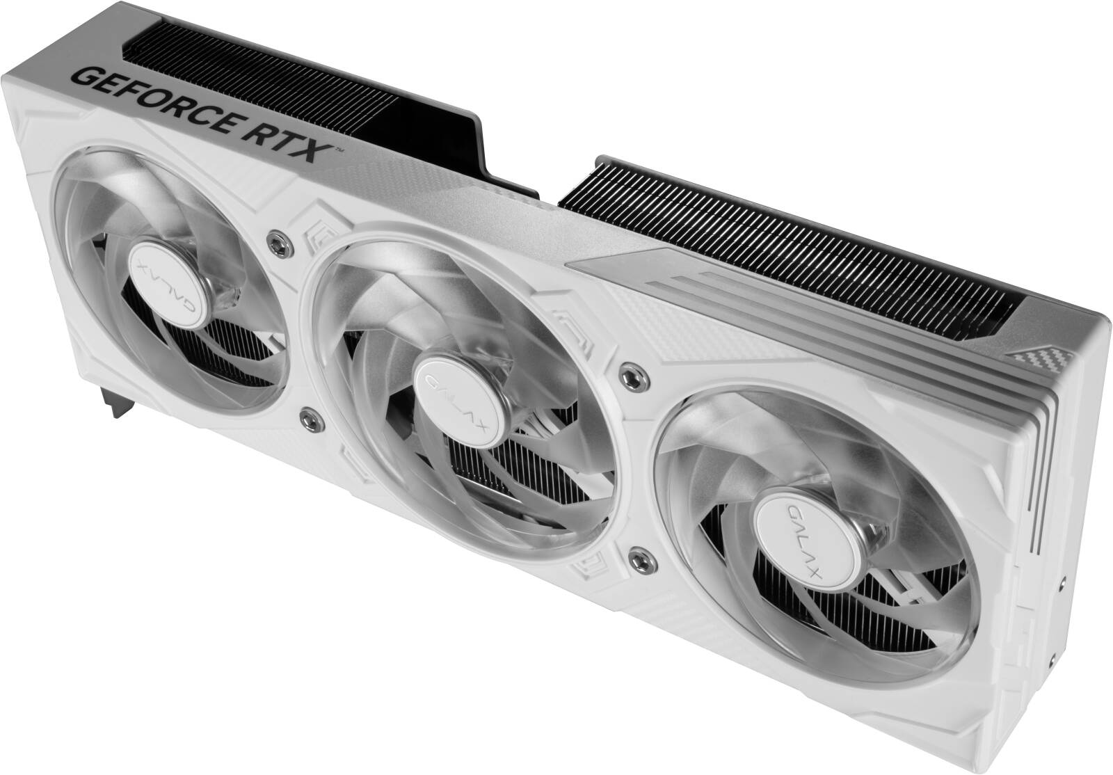 GALAX GeForce RTX 5070 Ti EX Gamer 1-Click OC Graphics Card, 16GB GDDR7 256-bit Memory, 2497MHz Boost Clock, 28 Gbps Memory Speed, 8960 CUDA Cores, PCI-Express 5.0, White - كرت شاشه أبيض