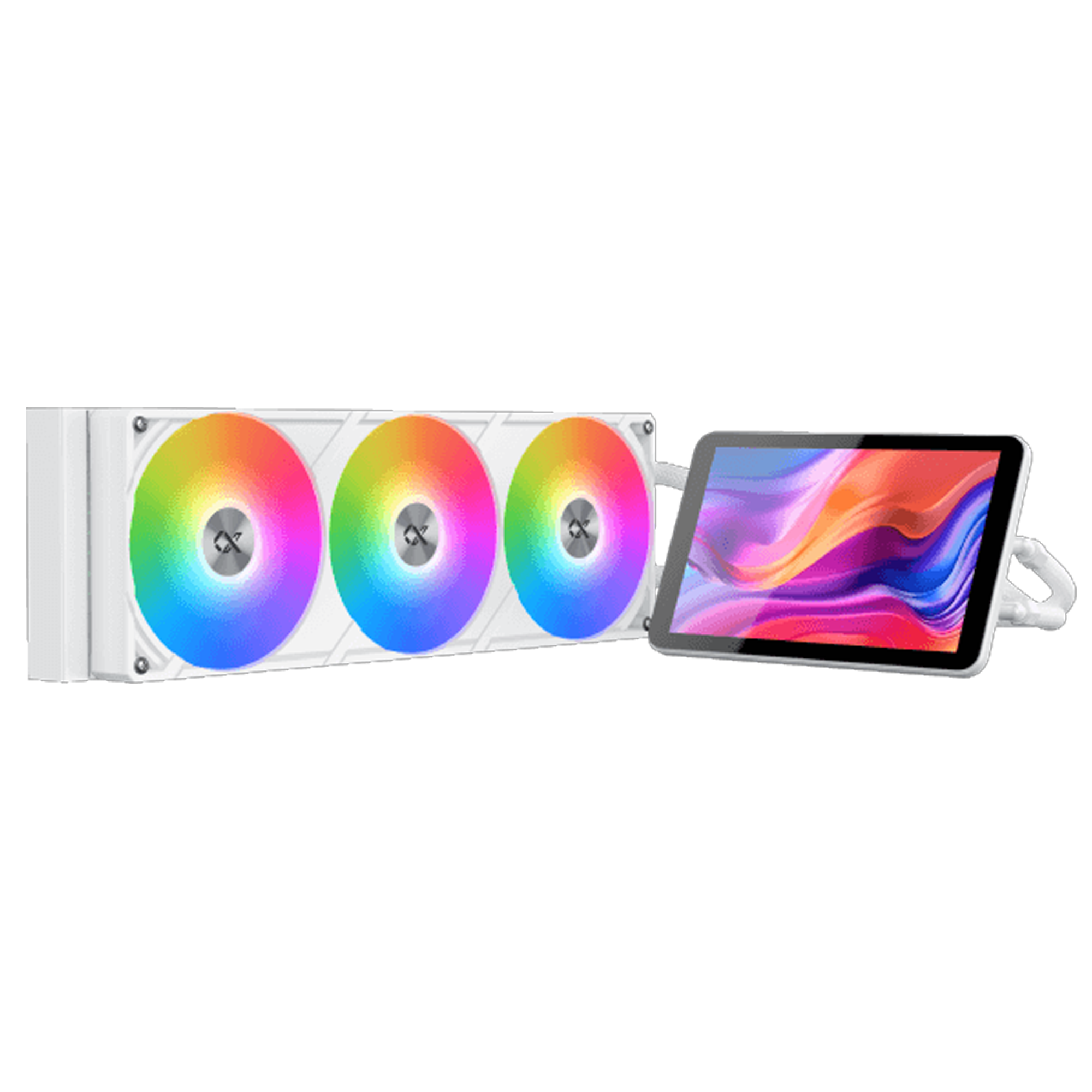 Xigmatek Connect Pro 360 Arctic water cooling White with a large removable 7