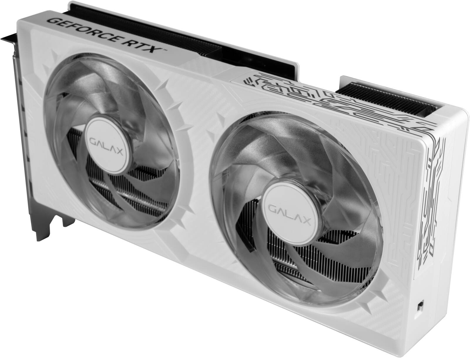 GALAX GeForce RTX 5070 1-Click OC Graphics, 12GB GDDR7 WHITE - كرت شاشه أبيض