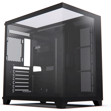 Acegeek Horizon Three sided Tempered Glass ATX Mid Tower Gaming Case - Black - كيس - PC BUILDER QATAR - Best PC Gaming Store in Qatar 