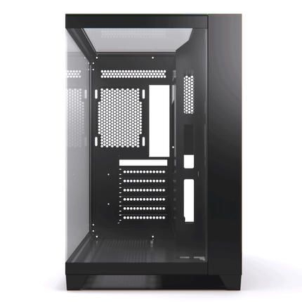 Acegeek Horizon Three sided Tempered Glass ATX Mid Tower Gaming Case - Black - كيس - PC BUILDER QATAR - Best PC Gaming Store in Qatar 