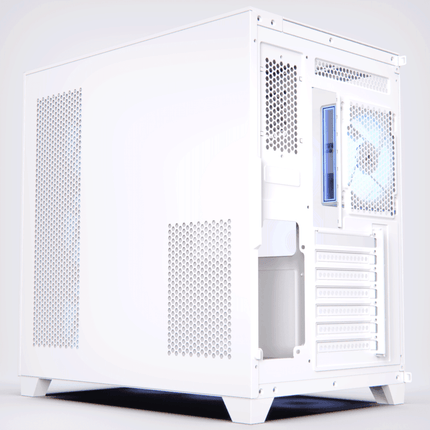 Acegeek Horizon Three sided Tempered Glass ATX Mid Tower Gaming Case - White - كيس - PC BUILDER QATAR - Best PC Gaming Store in Qatar 