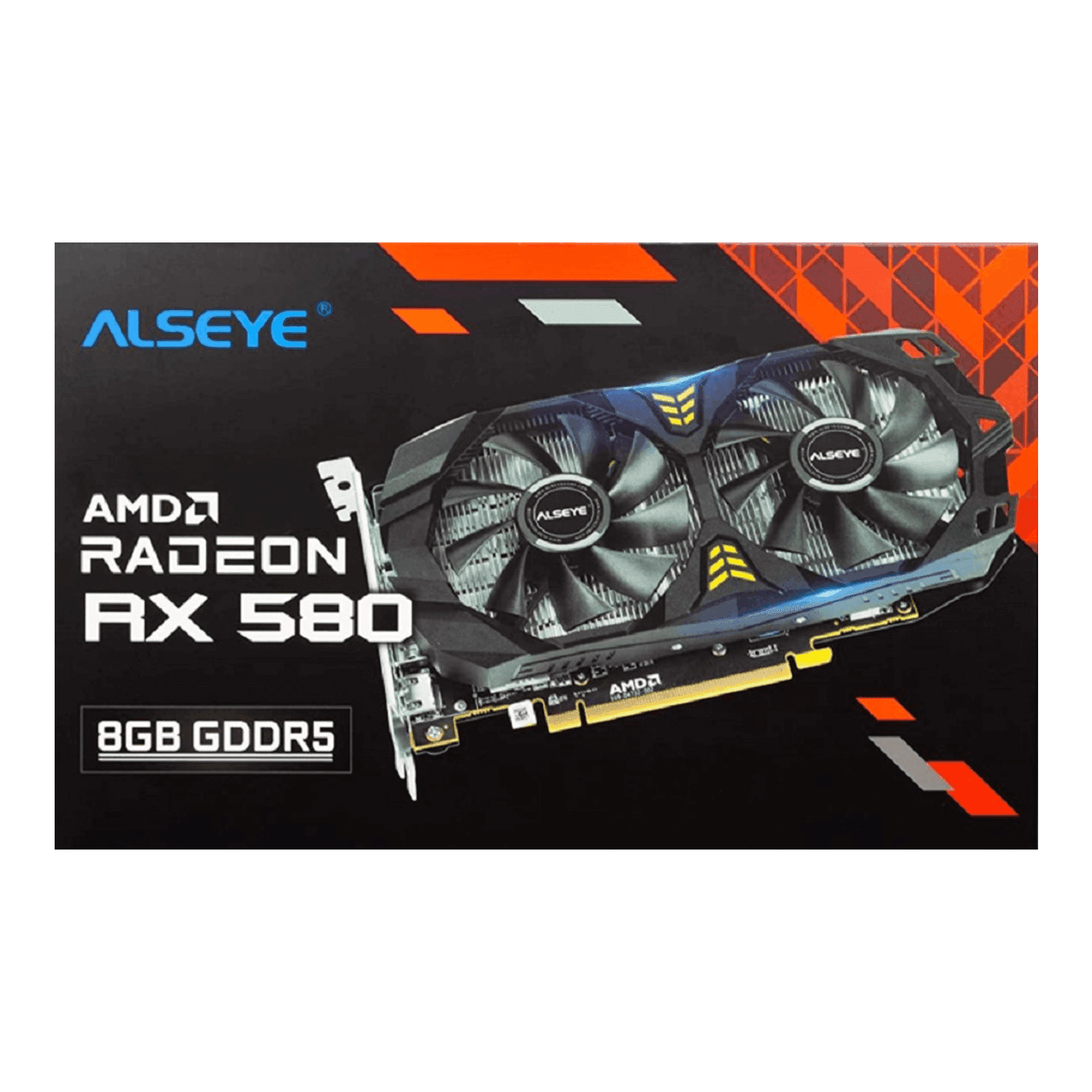 ALSEYE AMD RX580 8G GDDR5 Graphics Card كرت شاشة – PC BUILDER