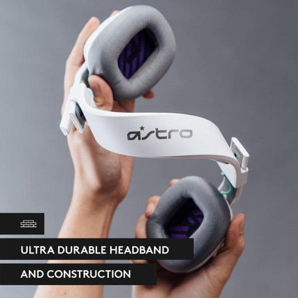 ASTRO A10 GEN2 GAMING HEADSET WHITE (PC/MAC/PS4+5/XBOX) - PC BUILDER QATAR - Best PC Gaming Store in Qatar 